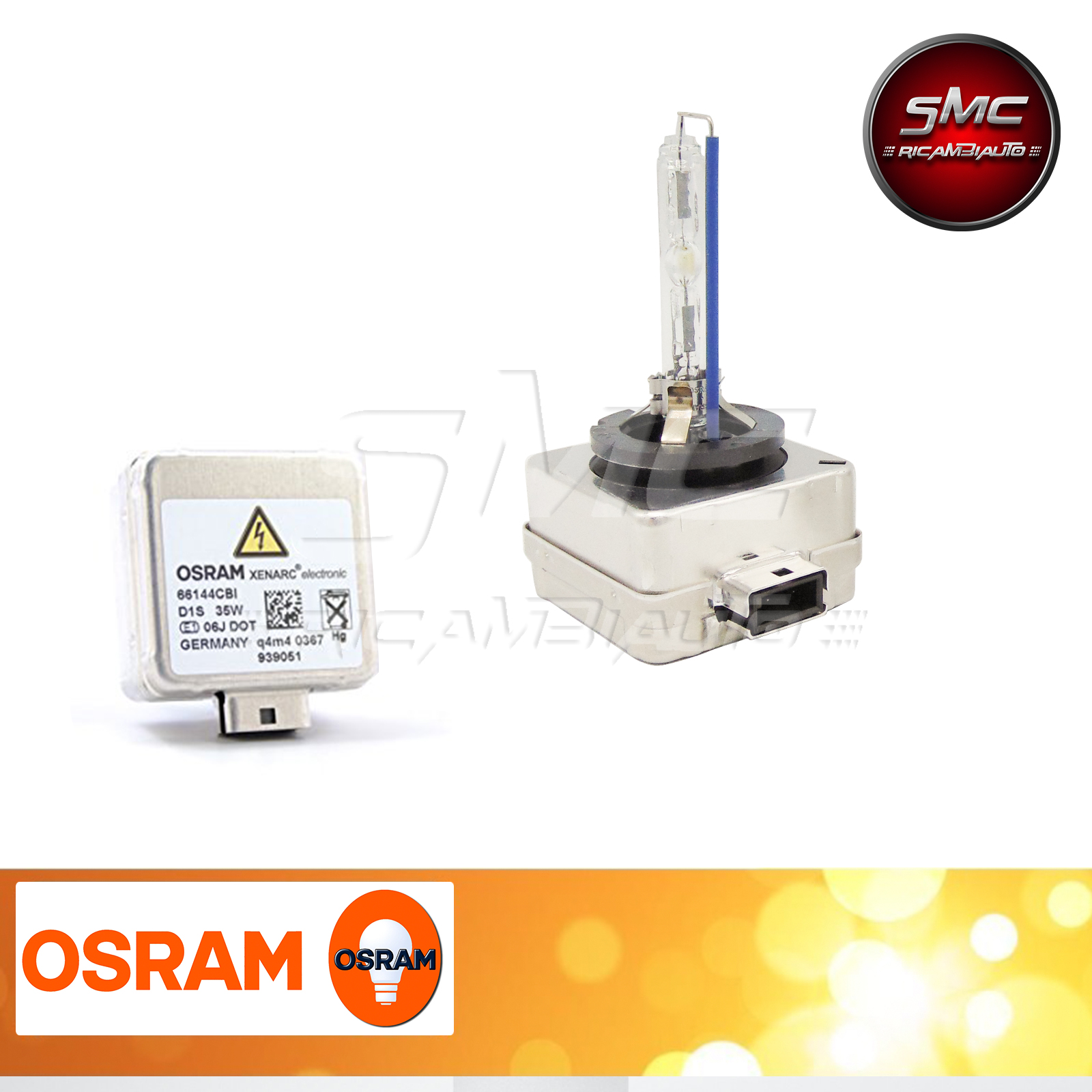 Osram 66140Cbi-Hcb D1S Cool Blue Intense 66140Cbi-Hcb - Ricambi auto SMC